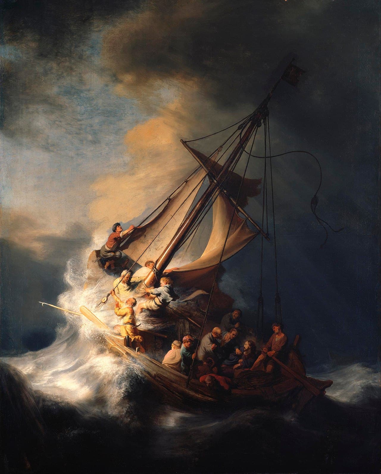 The Storm on the Sea of Galilee, Rembrandt (1633)