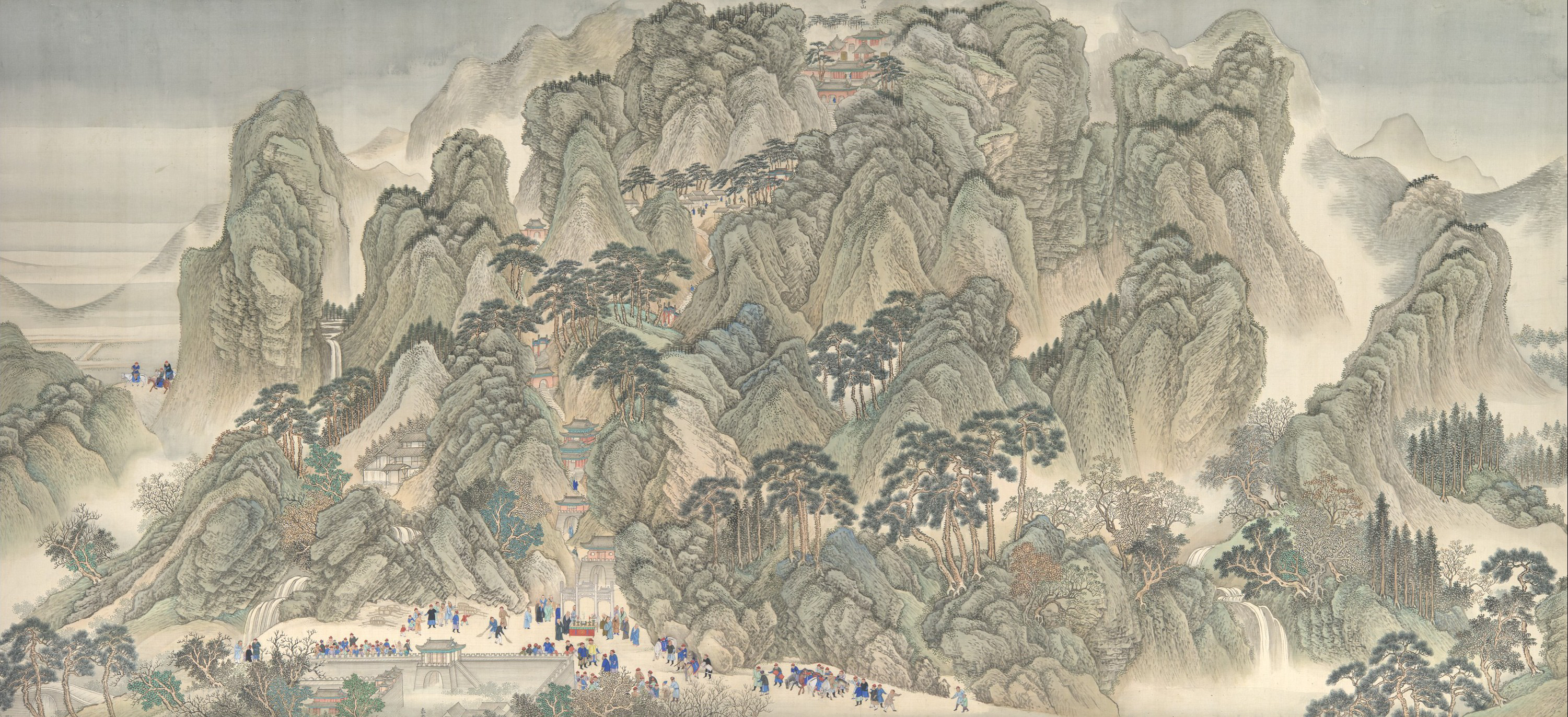 Kangxi Southern Inspection Tour scroll